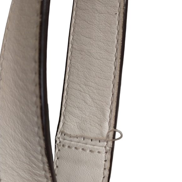 Coach Soft Leather Cream Crossbody/Shoulder Bag - Picture 8 of 15